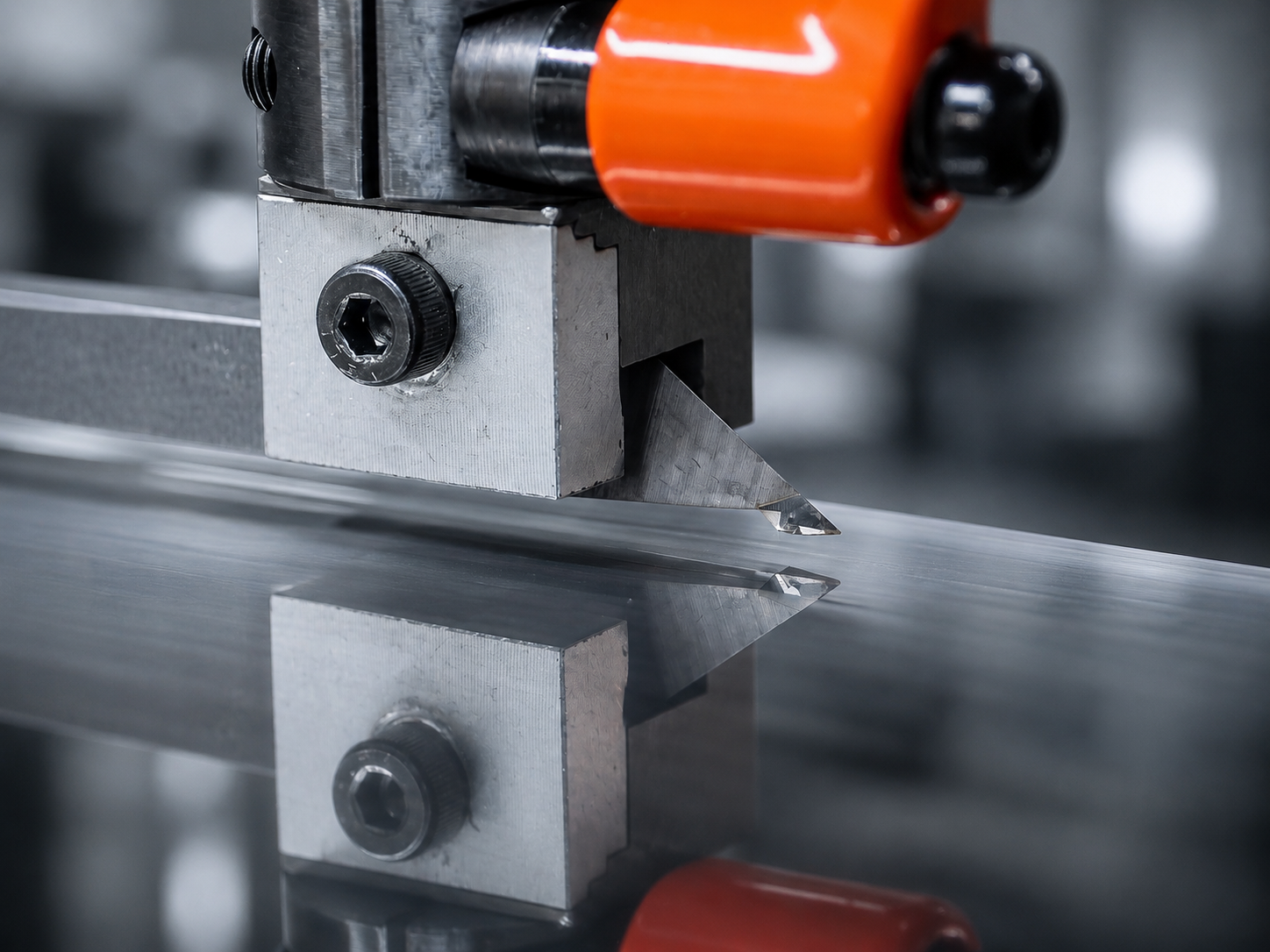 Diamond lapping process