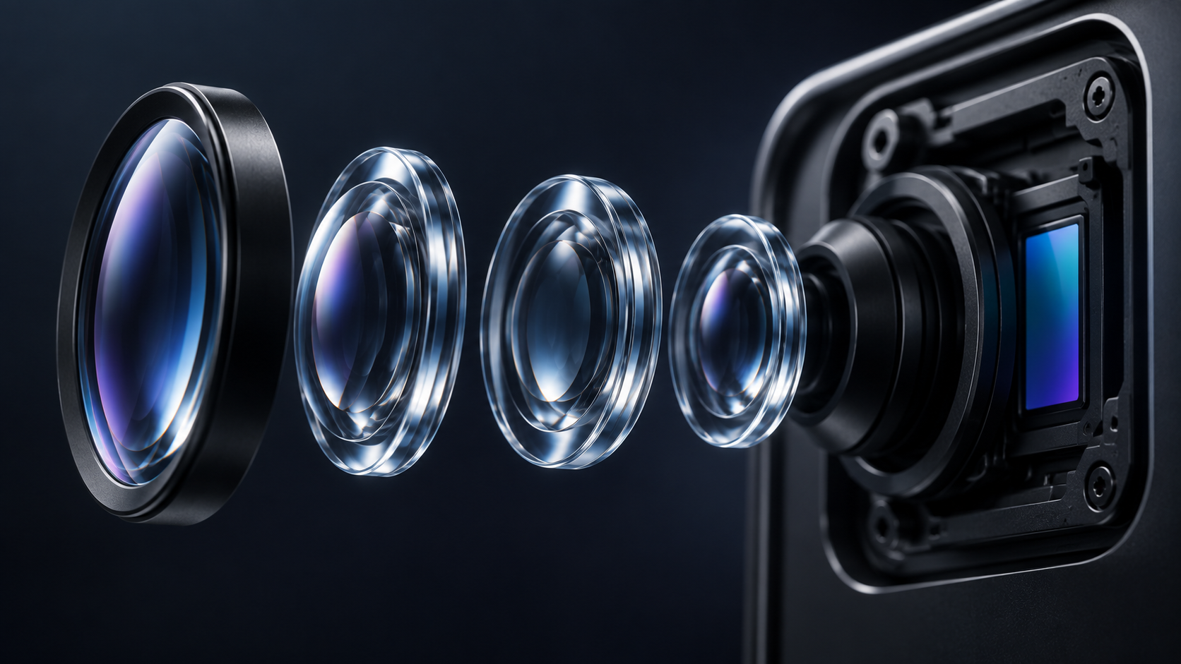 Precision optical lens assembly