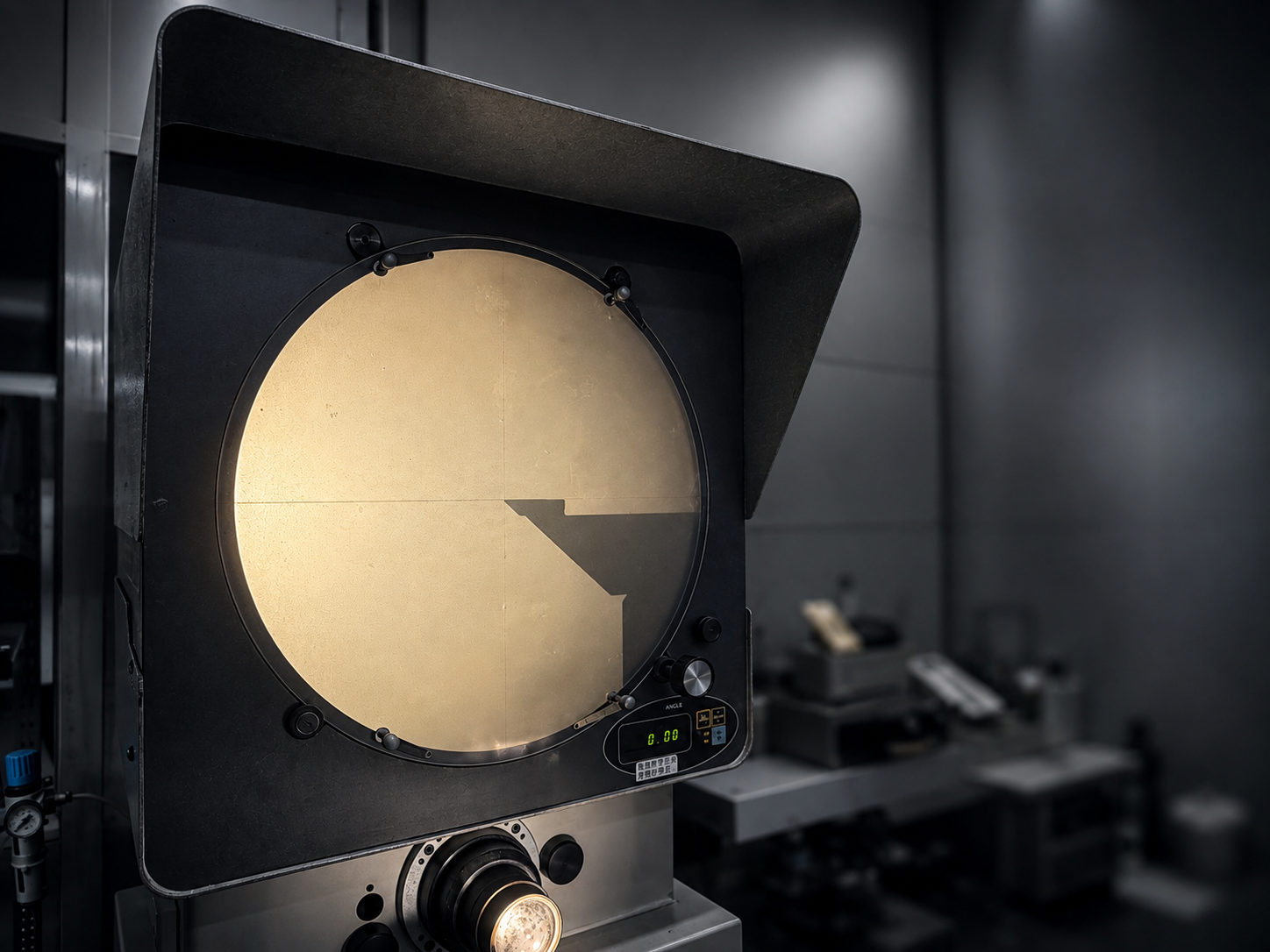Microscopic edge inspection